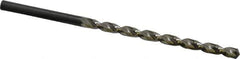 Guhring - Letter D, 130° Point, Parabolic Flute, Cobalt Taper Length Drill Bit - Bright Finish, 3-13/16" Flute Length, 5-13/16" OAL, Series 336 - Apex Tool & Supply