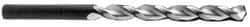 Guhring - Letter Q 130° Solid Carbide Jobber Drill - TiN Finish, Right Hand Cut, Parabolic Flute, Straight Shank, 120.65mm OAL, Standard Point - Apex Tool & Supply