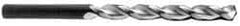 Guhring - #13 130° Solid Carbide Jobber Drill - TiN Finish, Right Hand Cut, Parabolic Flute, Straight Shank, 88.9mm OAL, Standard Point - Apex Tool & Supply