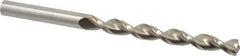 Guhring - 33/64", 130° Point, Parabolic Flute, High Speed Steel Taper Length Drill Bit - Bright Finish, 5-9/32" Flute Length, 8-1/16" OAL, Series 501 - Apex Tool & Supply