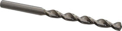 Guhring - 17/32", 130° Point, Parabolic Flute, High Speed Steel Taper Length Drill Bit - Bright Finish, 5-1/2" Flute Length, 8-7/16" OAL, Series 501 - Apex Tool & Supply