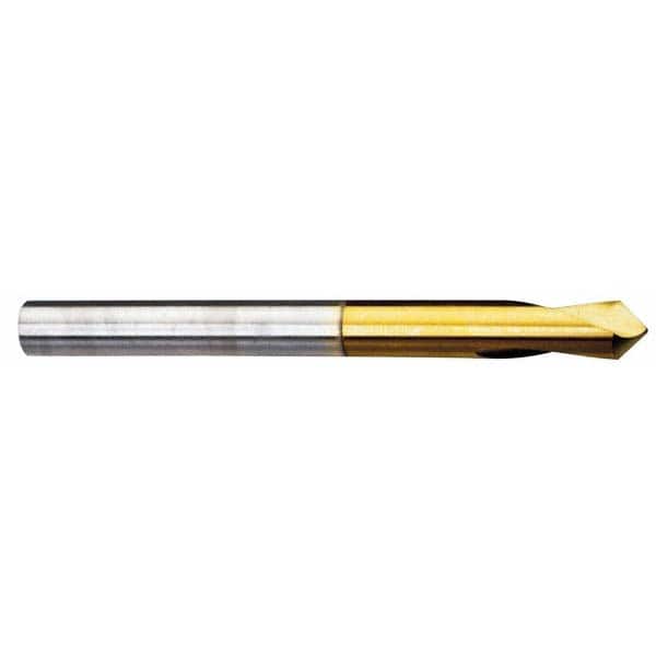 Guhring - 12mm Body Diam, 120°, 102mm OAL, High Speed Steel Spotting Drill - Apex Tool & Supply