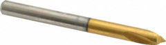 Guhring - 1/4" Body Diam, 90°, 70mm OAL, High Speed Steel Spotting Drill - Apex Tool & Supply