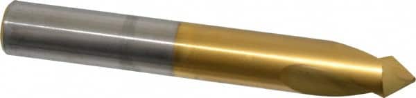 Guhring - 5/8" Body Diam, 90°, 115mm OAL, High Speed Steel Spotting Drill - Apex Tool & Supply