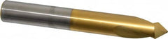 Guhring - 5/8" Body Diam, 90°, 115mm OAL, High Speed Steel Spotting Drill - Apex Tool & Supply
