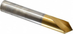 Guhring - 1" Body Diam, 90°, 156mm OAL, High Speed Steel Spotting Drill - Apex Tool & Supply