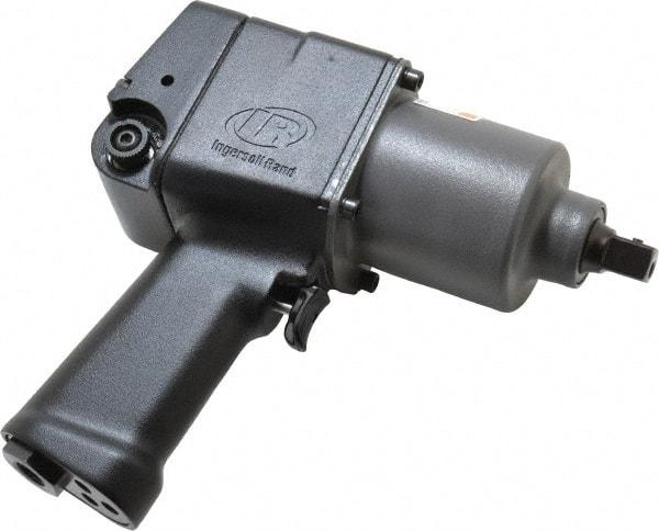 Ingersoll-Rand - 1/2" Drive, 5,000 RPM, 500 Ft/Lb Torque Impact Wrench - Pistol Grip Handle, 1,200 IPM, 23 CFM, 1/4" NPT Inlet - Apex Tool & Supply