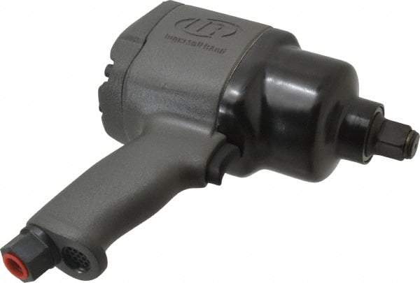 Ingersoll-Rand - 3/4" Drive, 6,000 RPM, 1,250 Ft/Lb Torque Impact Wrench - Pistol Grip Handle, 1,025 IPM, 46 CFM, 3/8" NPT Inlet - Apex Tool & Supply