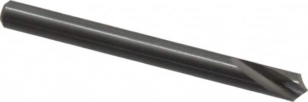 Guhring - 1/4" Body Diam, 120°, 70mm OAL, Solid Carbide Spotting Drill - Apex Tool & Supply