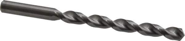 Guhring - 21/64" 130° Solid Carbide Jobber Drill - Bright Finish, Right Hand Cut, Parabolic Flute, Straight Shank, 4-5/8" OAL, Standard Point - Apex Tool & Supply