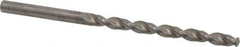 Guhring - #11 130° Solid Carbide Jobber Drill - Bright Finish, Right Hand Cut, Parabolic Flute, Straight Shank, 88.9mm OAL, Standard Point - Apex Tool & Supply