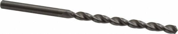 Guhring - #19 130° Solid Carbide Jobber Drill - Bright Finish, Right Hand Cut, Parabolic Flute, Straight Shank, 82.55mm OAL, Standard Point - Apex Tool & Supply