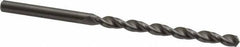 Guhring - #19 130° Solid Carbide Jobber Drill - Bright Finish, Right Hand Cut, Parabolic Flute, Straight Shank, 82.55mm OAL, Standard Point - Apex Tool & Supply