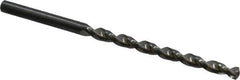 Guhring - #22 130° Solid Carbide Jobber Drill - Bright Finish, Right Hand Cut, Parabolic Flute, Straight Shank, 3-1/8" OAL, Standard Point - Apex Tool & Supply