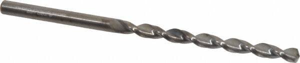 Guhring - #26 130° Solid Carbide Jobber Drill - Bright Finish, Right Hand Cut, Parabolic Flute, Straight Shank, 76.2mm OAL, Standard Point - Apex Tool & Supply