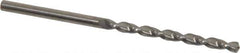 Guhring - #30 130° Solid Carbide Jobber Drill - Bright Finish, Right Hand Cut, Parabolic Flute, Straight Shank, 69.85mm OAL, Standard Point - Apex Tool & Supply