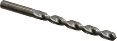 Guhring - Letter U 130° Solid Carbide Jobber Drill - Bright Finish, Right Hand Cut, Parabolic Flute, Straight Shank, 123.83mm OAL, Standard Point - Apex Tool & Supply