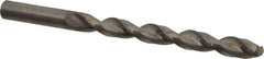 Guhring - Letter W 130° Solid Carbide Jobber Drill - Bright Finish, Right Hand Cut, Parabolic Flute, Straight Shank, 127mm OAL, Standard Point - Apex Tool & Supply