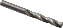 Guhring - Letter I 150° Solid Carbide Jobber Drill - Bright Finish, Right Hand Cut, Spiral Flute, Straight Shank, 74mm OAL, Standard Point - Apex Tool & Supply