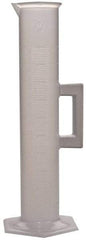 Bel-Art - 2,000 ml Polypropylene Graduated Cylinder - 20 ml Graduation, 3-7/16" Diam x 19-19/64" High - Apex Tool & Supply