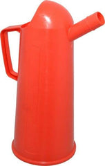 Bel-Art - 2 L Pitcher - Polypropylene, Red, 12" High x 5-1/8" Diam - Apex Tool & Supply