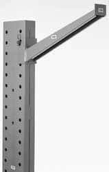 Made in USA - 12 Inches Long, Series 2K Incline Arm - With Lip, 2,000 Lb. Load Limit - Apex Tool & Supply