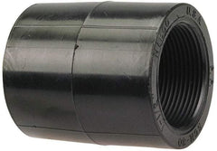 NIBCO - 1" Polypropylene Plastic Pipe Socket Coupling - Schedule 80, S x S End Connections - Apex Tool & Supply