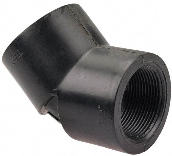 NIBCO - 1" Polypropylene Plastic Pipe Fitting - FPT x FPT End Connections - Apex Tool & Supply