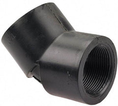 NIBCO - 1" Polypropylene Plastic Pipe Fitting - FPT x FPT End Connections - Apex Tool & Supply