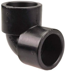 NIBCO - 2" Polypropylene Plastic Pipe 90° Elbow - Schedule 80, S x S End Connections - Apex Tool & Supply