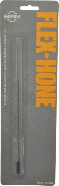 Brush Research Mfg. - 0.177" Bore Diam, 240 Grit, Silicon Carbide Flexible Hone - Extra Fine, 6" OAL - Apex Tool & Supply