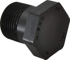 NIBCO - 3/4" Polypropylene Plastic Pipe Threaded Plug - Schedule 80, MPT End Connections - Apex Tool & Supply