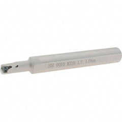 Iscar - Internal Thread, Right Hand Cut, 16mm Shank Width x 16mm Shank Height Indexable Threading Toolholder - 125mm OAL, Various Insert Compatibility, SI Toolholder, Series SIR - Apex Tool & Supply