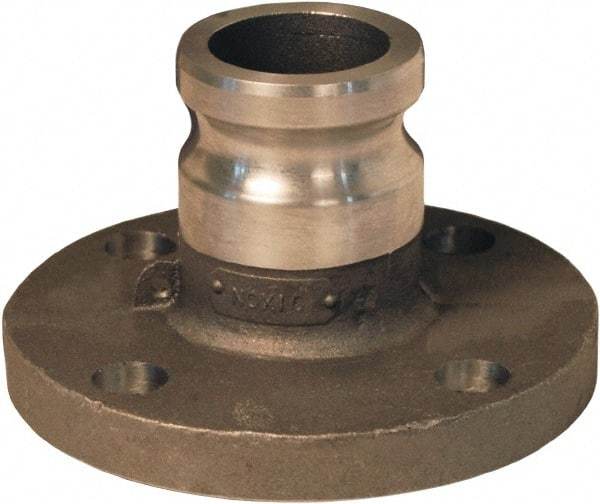 Dixon Valve & Coupling - 3" Aluminum Cam & Groove Suction & Discharge Hose Male Adapter Female NPT Thread - Part A, 3" Thread, 125 Max psi - Apex Tool & Supply