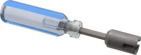 Made in USA - 3/4" Solid Shaft Wingnut Driver - Plastic Handle, 6" OAL - Apex Tool & Supply