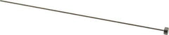 Gibraltar - 3/64" Pin Diam, 1/4" Head Diam x 1/8" Head Height, 6" OAL, Straight Ejector Pin - Steel, 5-7/8" Pin Length - Apex Tool & Supply