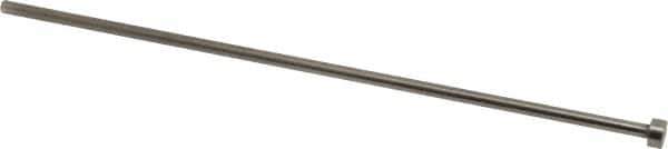 Gibraltar - 1/8" Pin Diam, 1/4" Head Diam x 1/8" Head Height, 6" OAL, Straight Ejector Pin - Steel, 5-7/8" Pin Length - Apex Tool & Supply