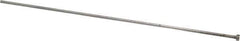 Gibraltar - 1/8" Pin Diam, 1/4" Head Diam x 1/8" Head Height, 10" OAL, Straight/Oversize Ejector Pin - Steel, 9-7/8" Pin Length - Apex Tool & Supply