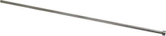 Gibraltar - 5/32" Pin Diam, 9/32" Head Diam x 5/32" Head Height, 10" OAL, Straight Ejector Pin - Steel, 9-27/32" Pin Length - Apex Tool & Supply