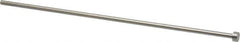 Gibraltar - 3/16" Pin Diam, 3/8" Head Diam x 3/16" Head Height, 10" OAL, Straight Ejector Pin - Steel, 9-13/16" Pin Length - Apex Tool & Supply