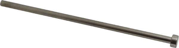 Gibraltar - 7/32" Pin Diam, 13/32" Head Diam x 3/16" Head Height, 6" OAL, Straight Ejector Pin - Steel, 5-13/16" Pin Length - Apex Tool & Supply