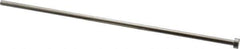 Gibraltar - 7/32" Pin Diam, 13/32" Head Diam x 3/16" Head Height, 10" OAL, Straight Ejector Pin - Steel, 9-13/16" Pin Length - Apex Tool & Supply