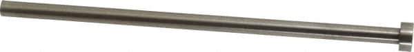 Gibraltar - 1/4" Pin Diam, 7/16" Head Diam x 3/16" Head Height, 6" OAL, Straight Ejector Pin - Steel, 5-13/16" Pin Length - Apex Tool & Supply