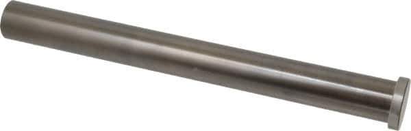 Gibraltar - 1" Pin Diam, 1-1/4" Head Diam x 1/4" Head Height, 10" OAL, Straight Ejector Pin - Steel - Apex Tool & Supply