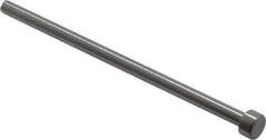 Gibraltar - 5/32" Pin Diam, 9/32" Head Diam x 5/32" Head Height, 3" OAL, Soft Core Pin - Steel, 2-27/32" Pin Length - Apex Tool & Supply