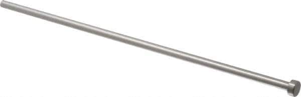 Gibraltar - 1/4" Pin Diam, 7/16" Head Diam x 3/16" Head Height, 10" OAL, Soft Core Pin - Steel, 9-13/16" Pin Length - Apex Tool & Supply