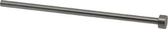 Gibraltar - 1/8" Pin Diam, 1/4" Head Diam x 1/8" Head Height, 3" OAL, Hard Core Pin - Steel, 2-7/8" Pin Length - Apex Tool & Supply