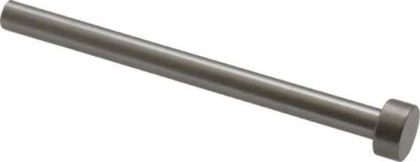 Gibraltar - 7/32" Pin Diam, 13/32" Head Diam x 3/16" Head Height, 3" OAL, Hard Core Pin - Steel, 2-13/16" Pin Length - Apex Tool & Supply