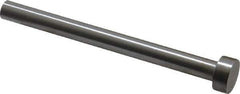 Gibraltar - 1/4" Pin Diam, 7/16" Head Diam x 3/16" Head Height, 3" OAL, Hard Core Pin - Steel, 2-13/16" Pin Length - Apex Tool & Supply