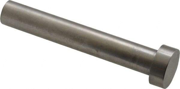 Gibraltar - 7/16" Pin Diam, 11/16" Head Diam x 1/4" Head Height, 3" OAL, Hard Core Pin - Steel, 2-3/4" Pin Length - Apex Tool & Supply